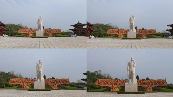 4K湖南抗日纪念馆《胜利》雕像02