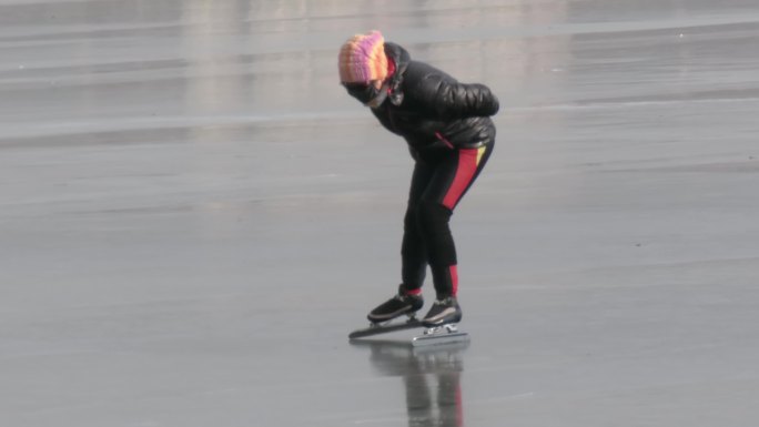 野外滑冰4k