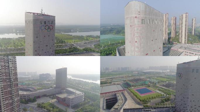 南京青奥体育公园航拍