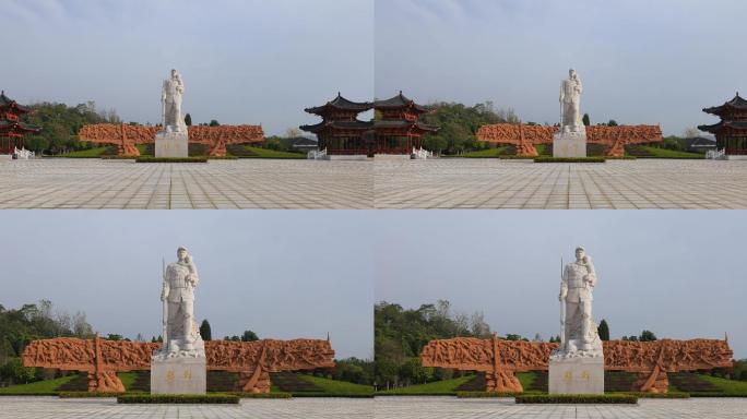 4K湖南抗日战争纪念馆《胜利》雕像01