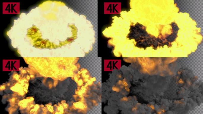 4K爆炸-40号地面核爆