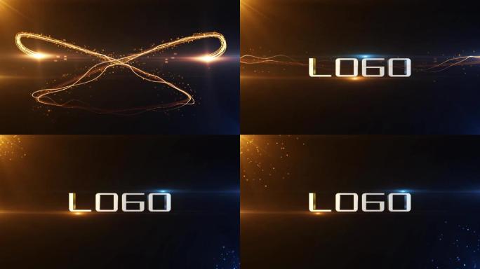 光线动画演绎LOGO片头AE模板