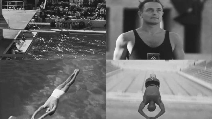 30年代体育运动跳水运动