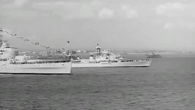上世纪40年代英国军舰、舰队