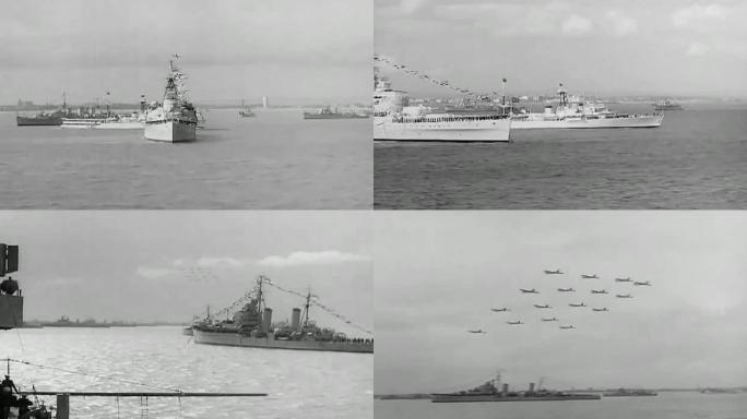 上世纪40年代英国军舰、舰队