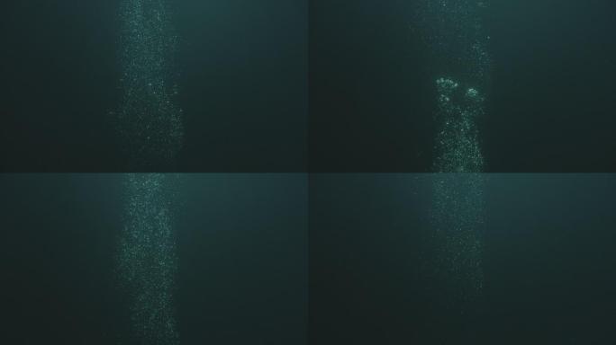 实拍写实海底气泡03