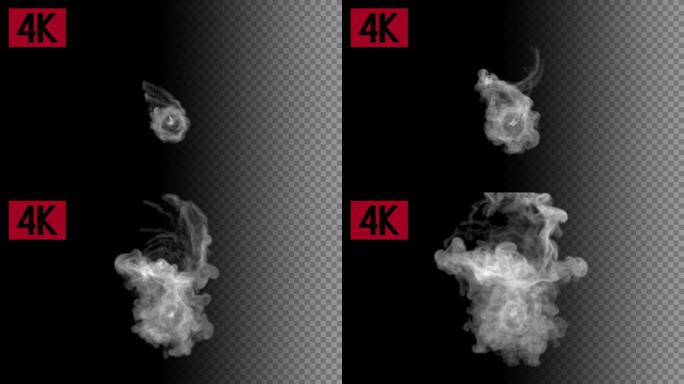 4K烟雾-41号螺旋旋涡