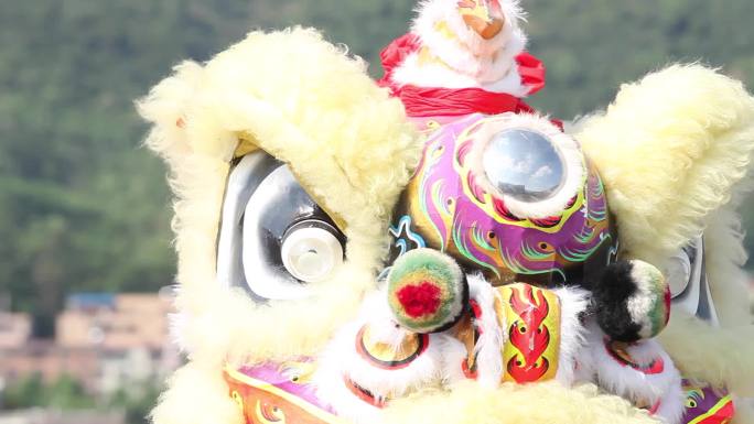 舞动中国传统醒狮及其高超技艺
