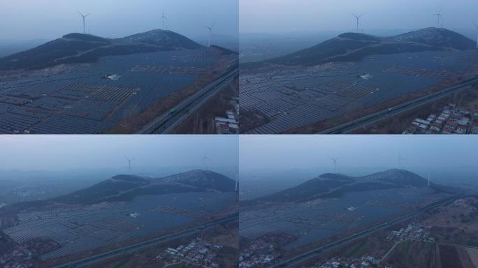 4K-原素材-徐州太阳能发电厂