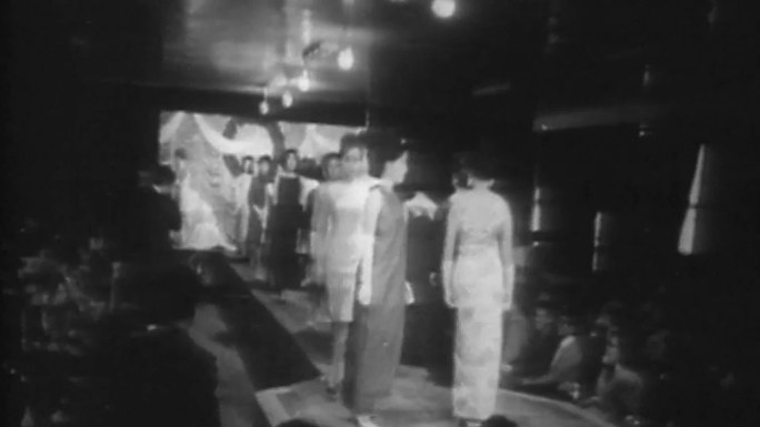 上世纪50年代60年代台湾服装展