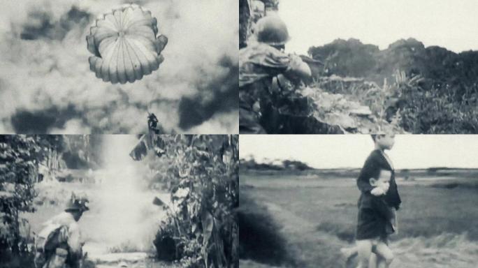 法国伞兵登陆越南