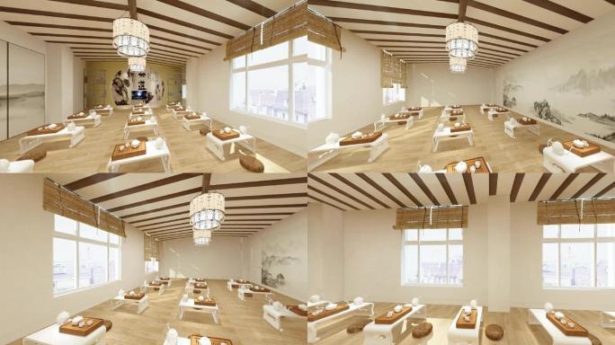 建筑3D动画－茶道馆