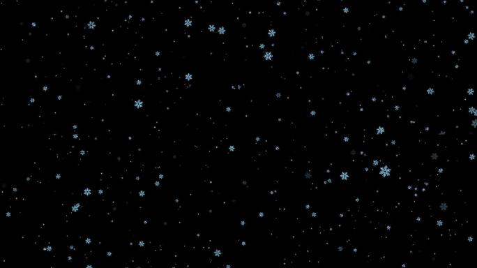 下雪ae模板（不需插件）_v02