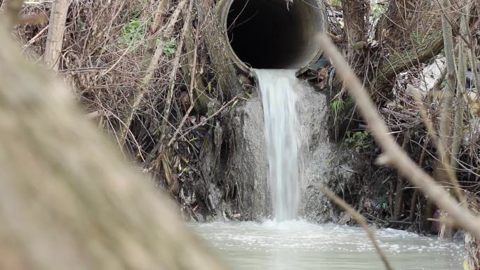 排水管道通道出水口环境保护
