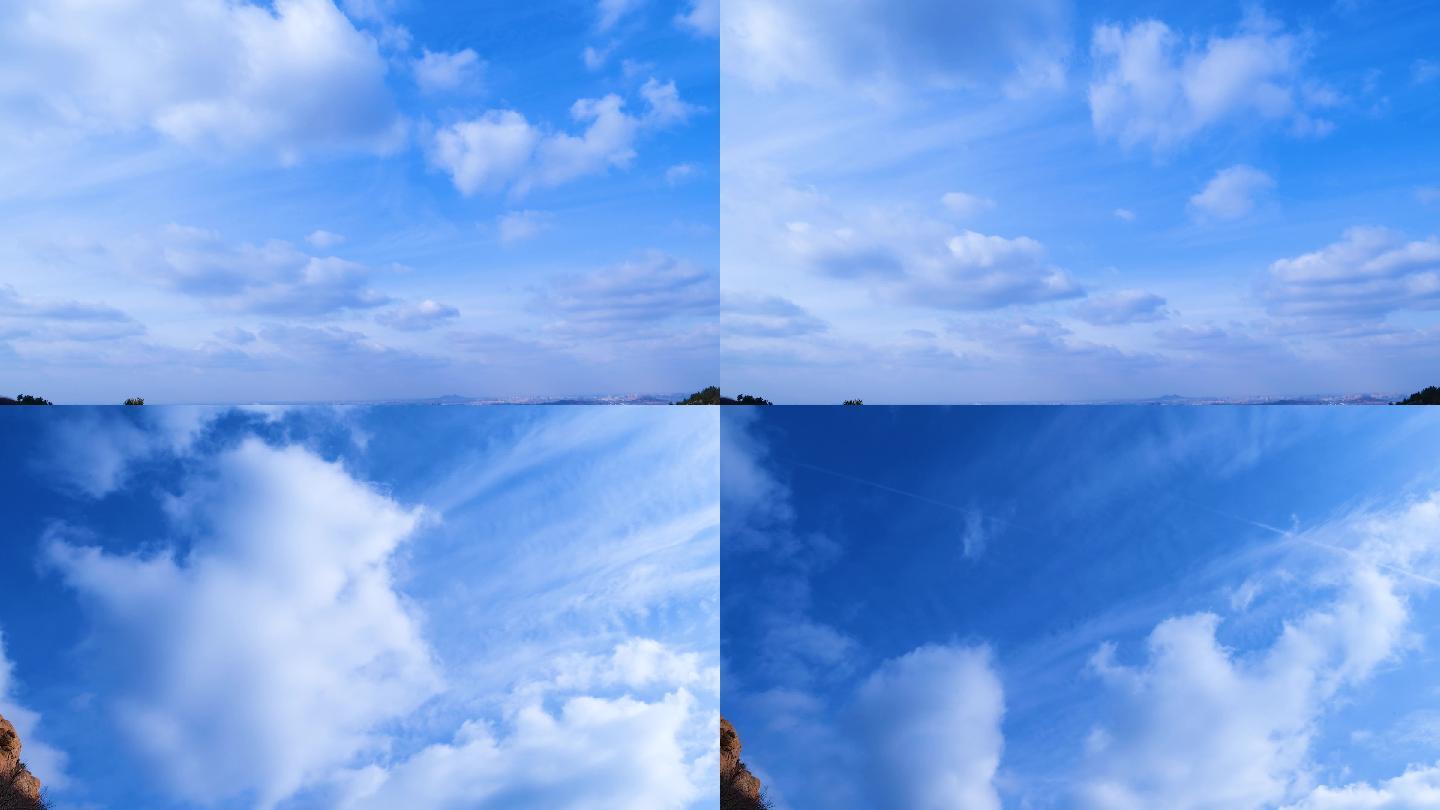 【4K】云层流动（正常速度）