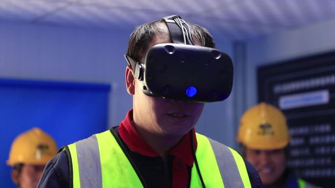 VR教育体验馆智慧安全工地虚拟眼镜体验