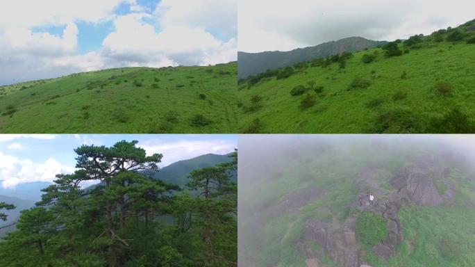 武夷山主峰黄岗山航拍