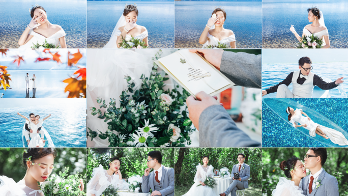 【就是爱你】韩式唯美婚纱照电子相册