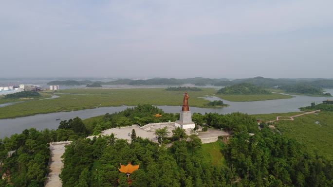 钦州港仙岛公园孙中山雕像