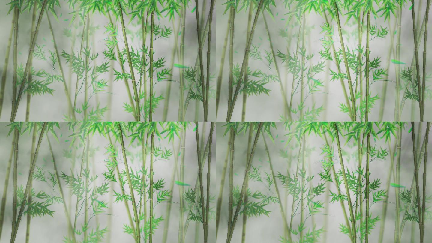 竹林背景循环
