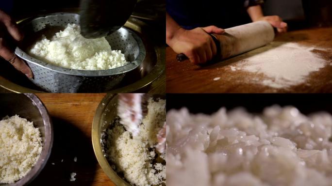 大米饭酿酒包粽子煮米饭