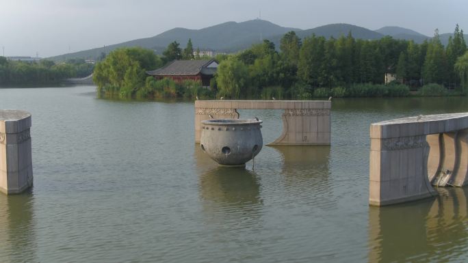 徐州云龙湖小南湖老子水居生态鸟