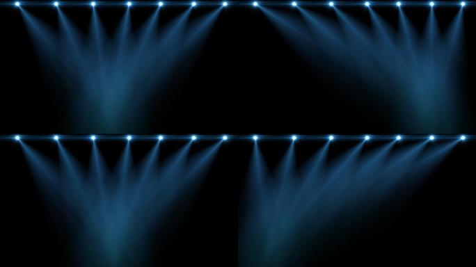 矩阵灯光射光视频素材-带通道