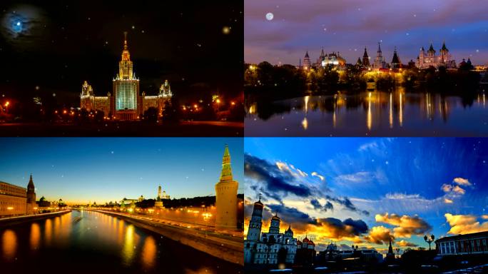 歌曲《莫斯科郊外的晚上》LED高清视频背