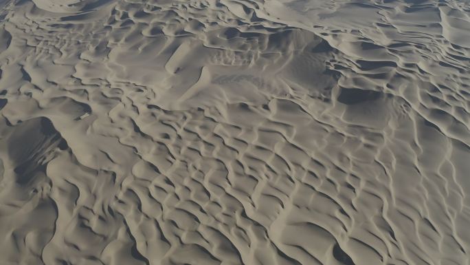 新疆旅游库木塔格沙漠航拍