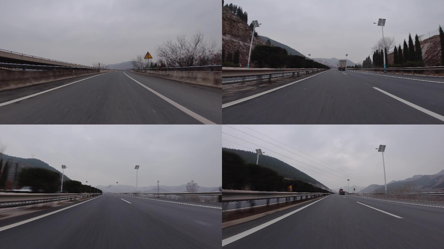 4K-原素材-济南南绕城高速