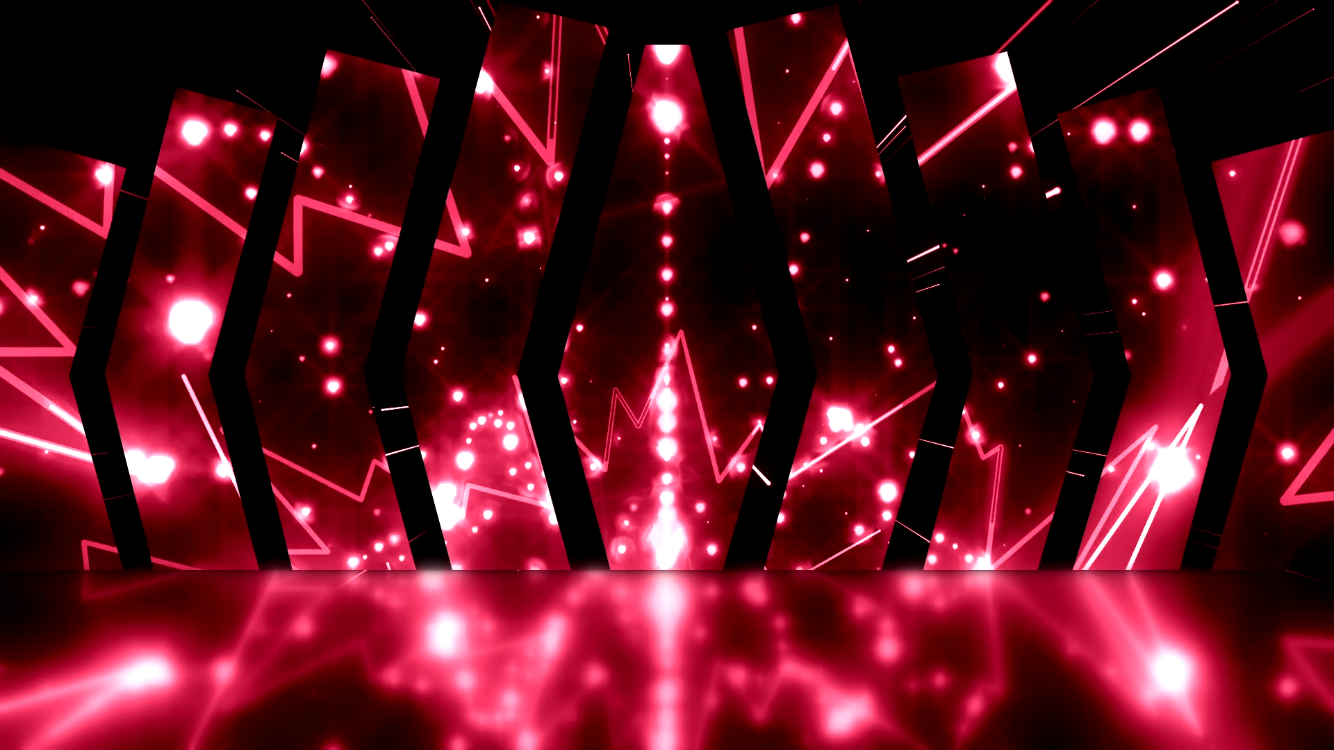 真心无边动感跑屏走秀背景