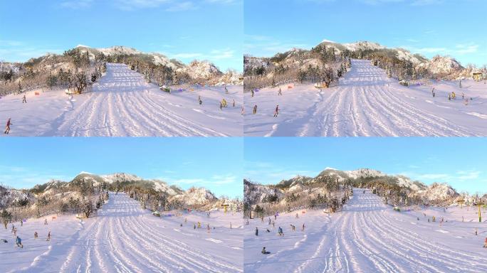 雪山滑雪场