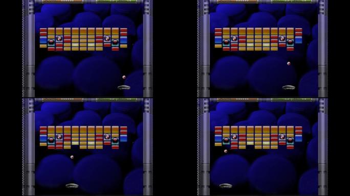3D游戏弹球动画互动消除方块