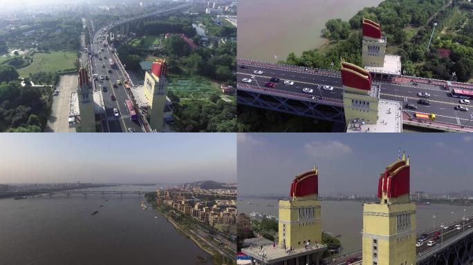 南京长江大桥航拍-四分钟版4K