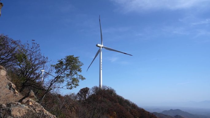 风力发电新能源大风车大风扇中国国电3
