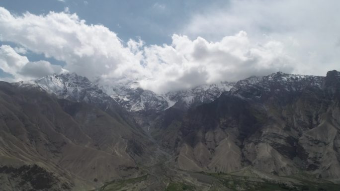 【原创4K可商用】新疆雪山航拍