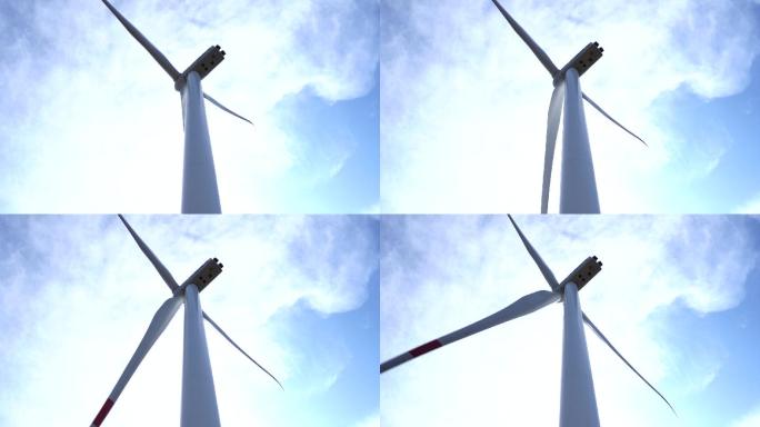 风力发电新能源大风车大风扇中国国电