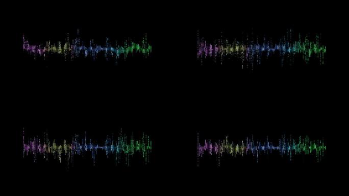 【带通道】音频波纹跳动