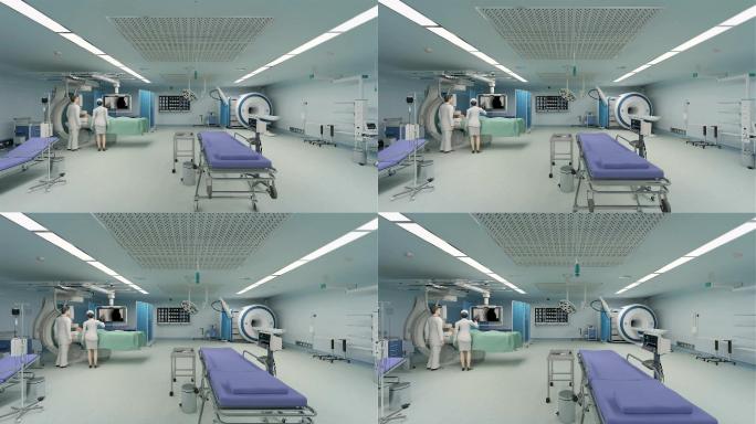 医院磁共振CT检查室