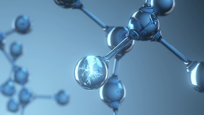 【原创30帧】分子结构细胞生长-放心商用