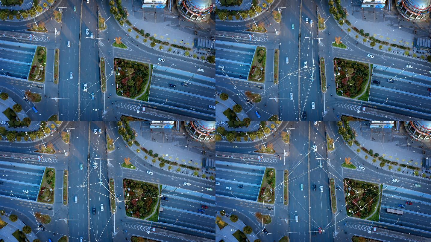 5g交通智能交通生活类镜头（可商用）