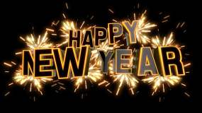 Happy New Year视频素材下载 Happy New Yearae模板下载 Vj师网