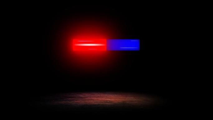 警灯警察片头片中片尾元素光影光效