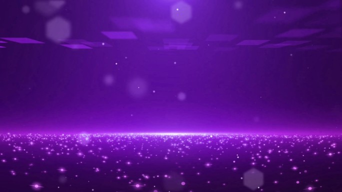 紫色梦幻粒子