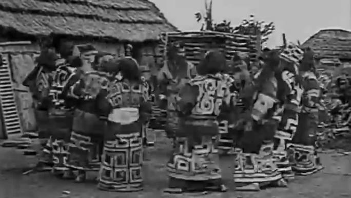 1919年日本阿伊努人祭祀活动