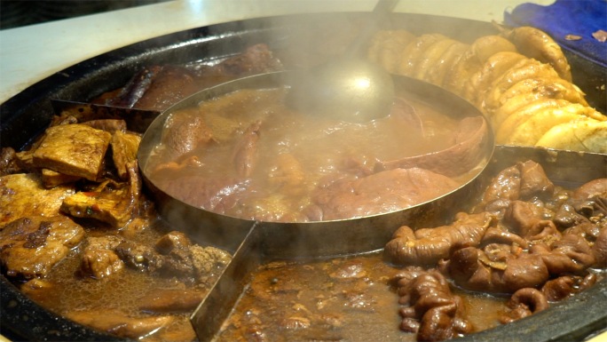 4K北京卤煮-猪下货-猪大肠