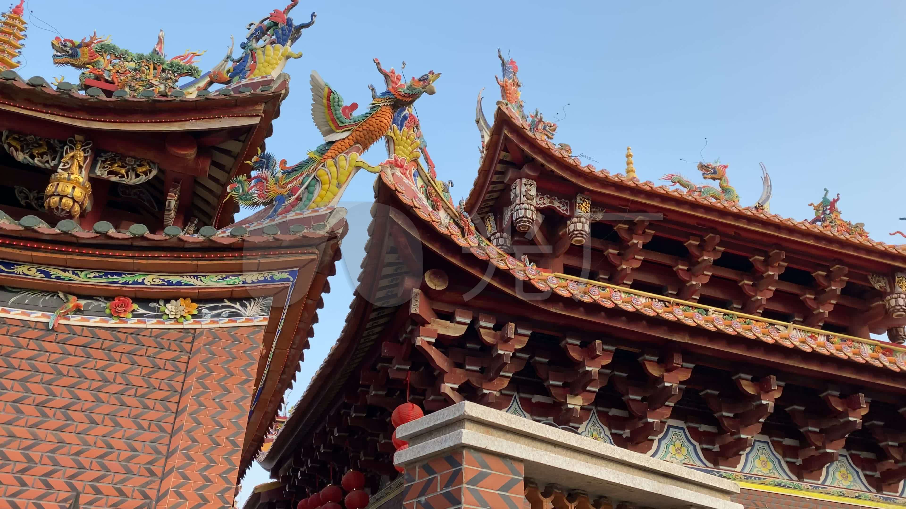 中国传统古建筑的屋檐斗拱