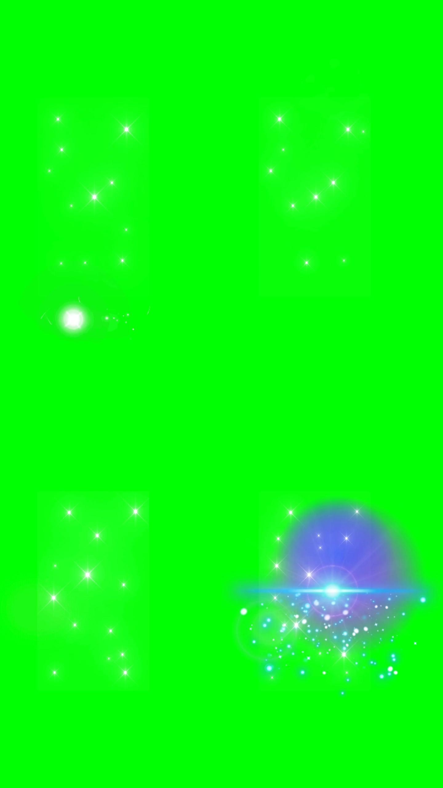 粒子绿屏抠像视频素材