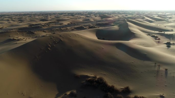 沙漠4k航拍源码素材-3