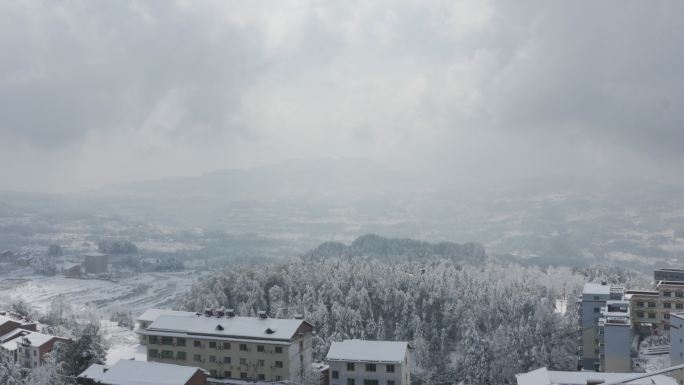 雪景延时